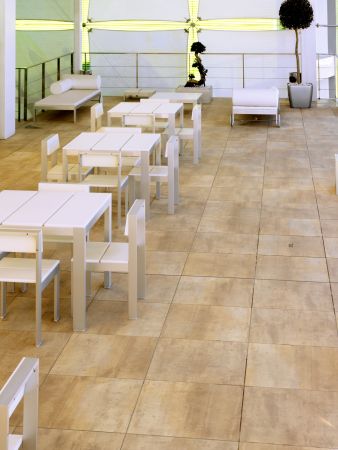 Tau Ceramica Corten Beige 60x120 Wand- und Bodenfliese Glänzend