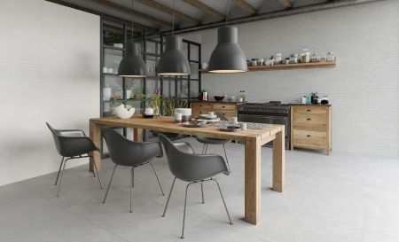 Metropol Inspired Art Grey 30x90 Dekorfliese Matt